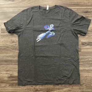 Gray Mega Man X Shirt